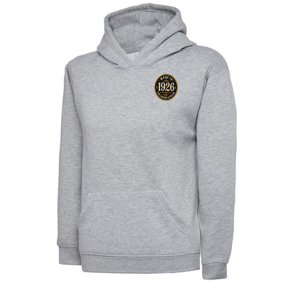 Children's Made in 1926 Birthday Hoodie 