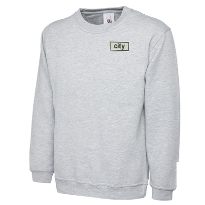 City Oasis Embroidered Classic Sweatshirt