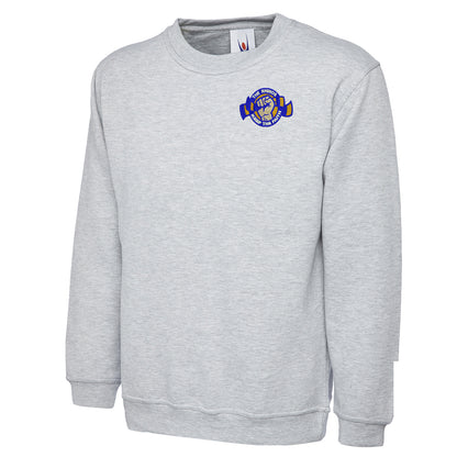 The Rhinos Keep The Faith Embroidered Classic Sweatshirt