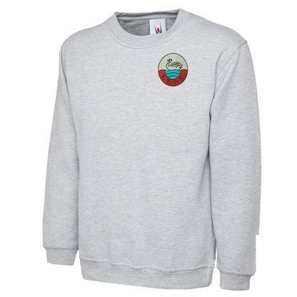 Retro Swansea 1960s Embroidered Classic Sweatshirt