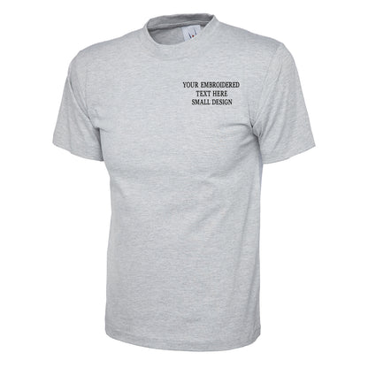 Childs Personalised Custom Small Text Shirt 