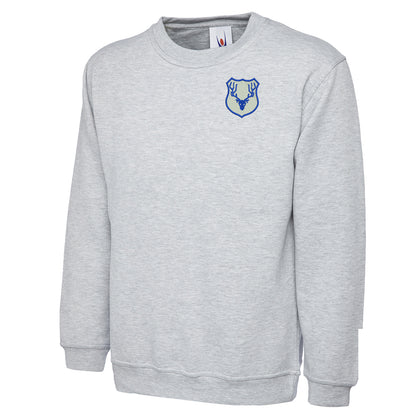 Retro Ross County Embroidered Classic Sweatshirt