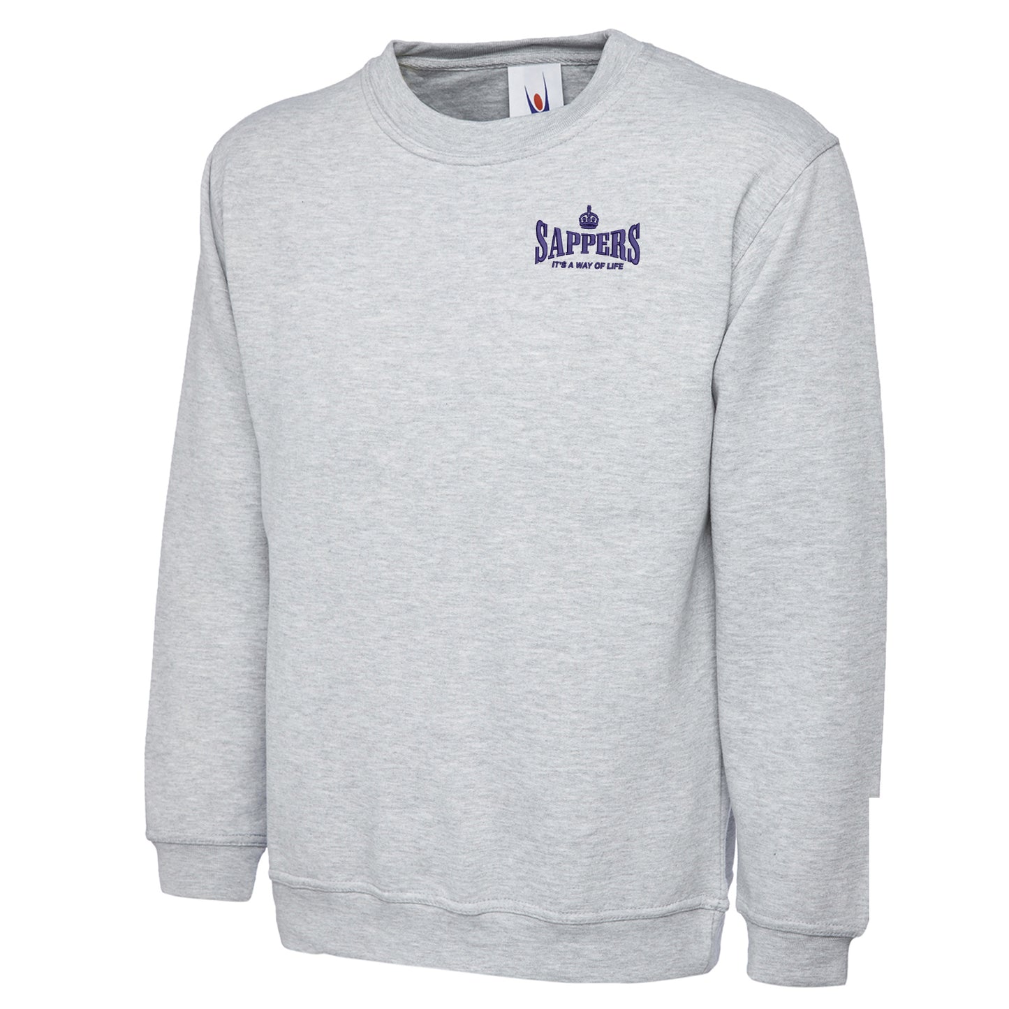 Sappers It's a Way of Life Embroidered Classic Sweatshirt