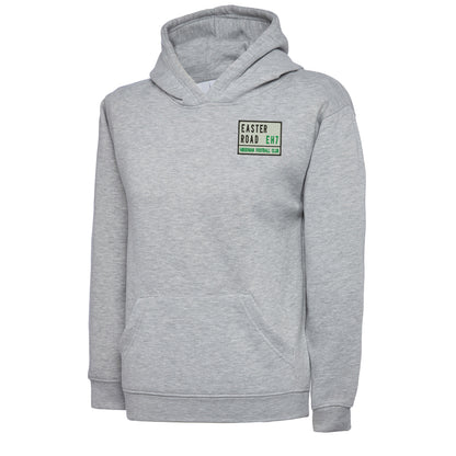 Easter Road EH7 Embroidered Children's Hoodie