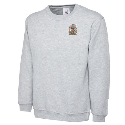 Retro Newcastle 1969  Embroidered Classic Sweatshirt