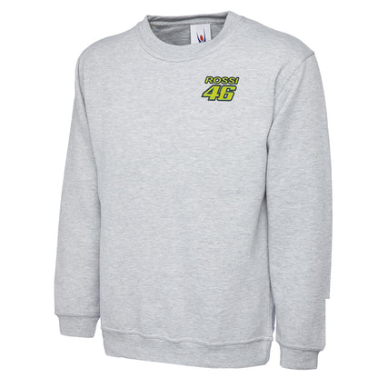 Rossi 46 Embroidered Classic Sweatshirt