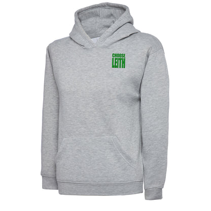 Children's Hibs FC Choose Leith Football Hoodie 