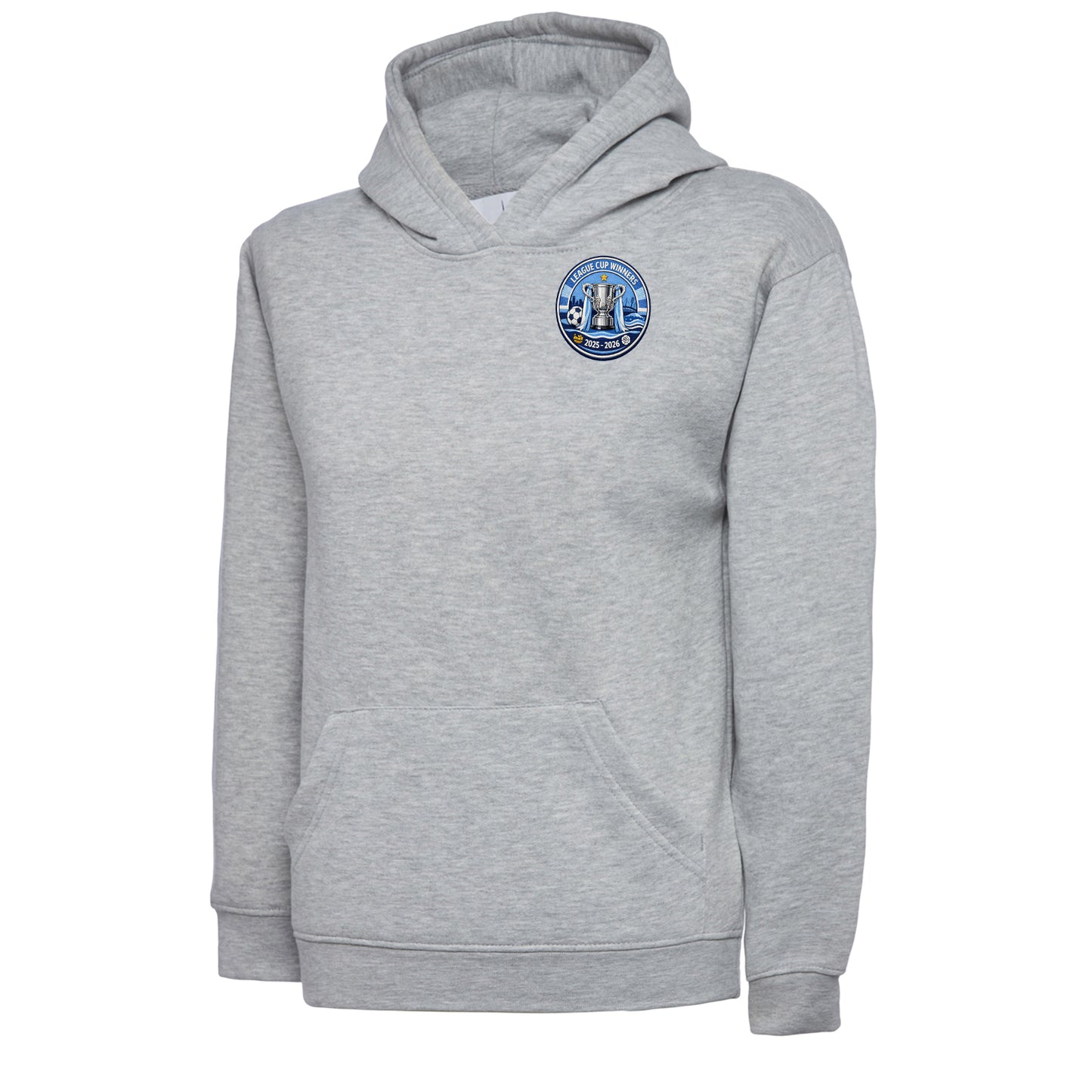Children's Man City League Cup Winners 2026 Hoodie