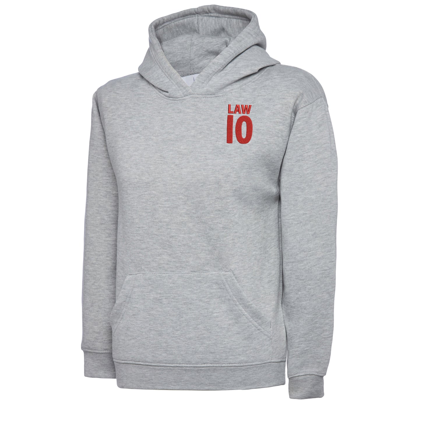 Law 10 Embroidered Children's Hoodie