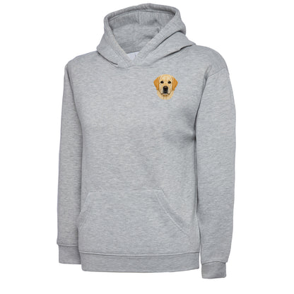 Children's Labrador Dog Face Hoodie