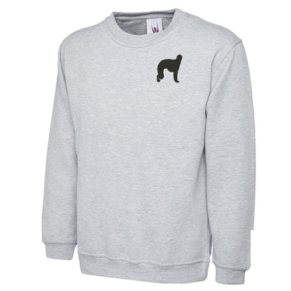 Borzoi Embroidered Classic Sweatshirt