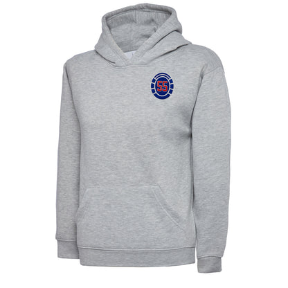 Children's Glasgow Rangers 55 Time Champions Hoodie 
