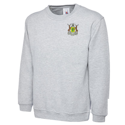 Retro Notts County 1962 Embroidered Classic Sweatshirt