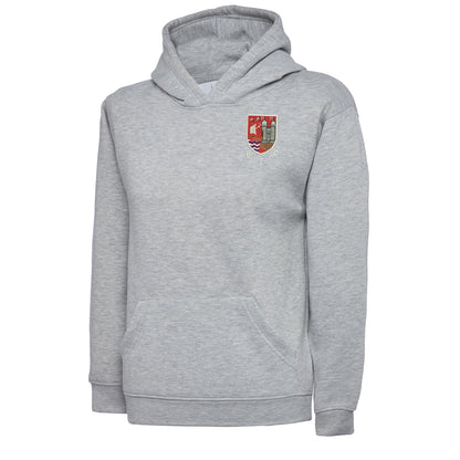 Retro Bristol Rugby 1980s Embroidered Children's Hoodie