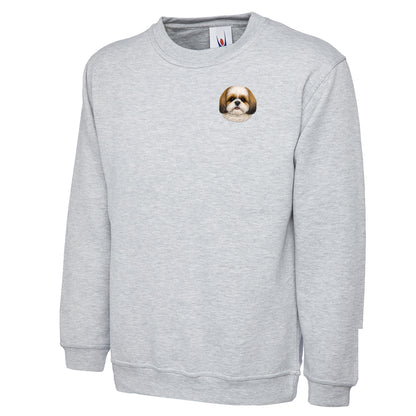 Shih Tzu Dog Face Sweatshirt