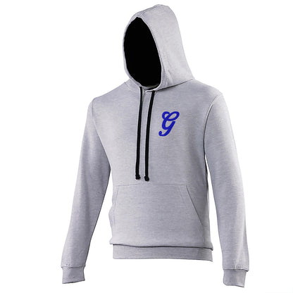 Retro Gillingham 1970 Embroidered Contrast Hoodie