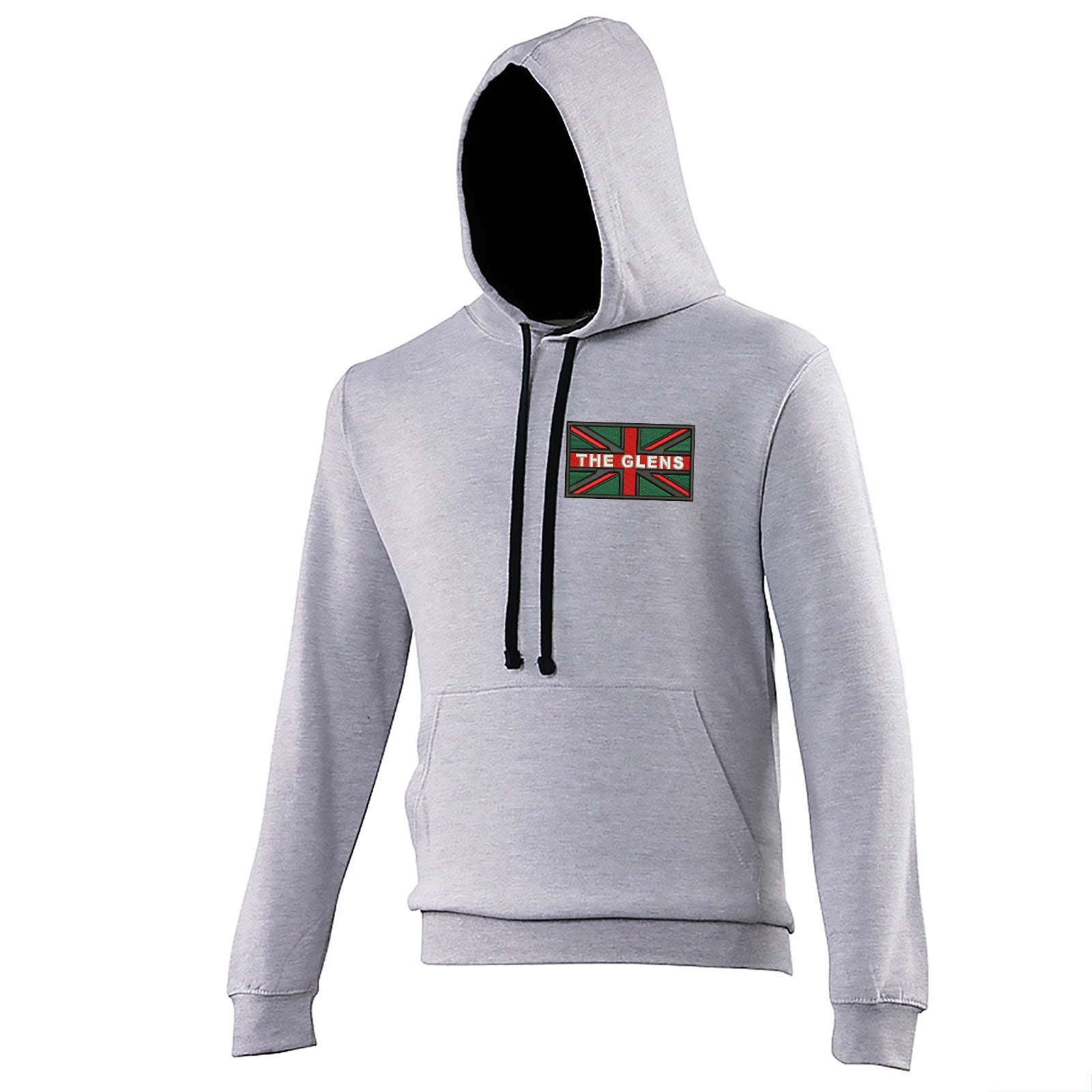 The Glens Coloured Union Jack Hoodie