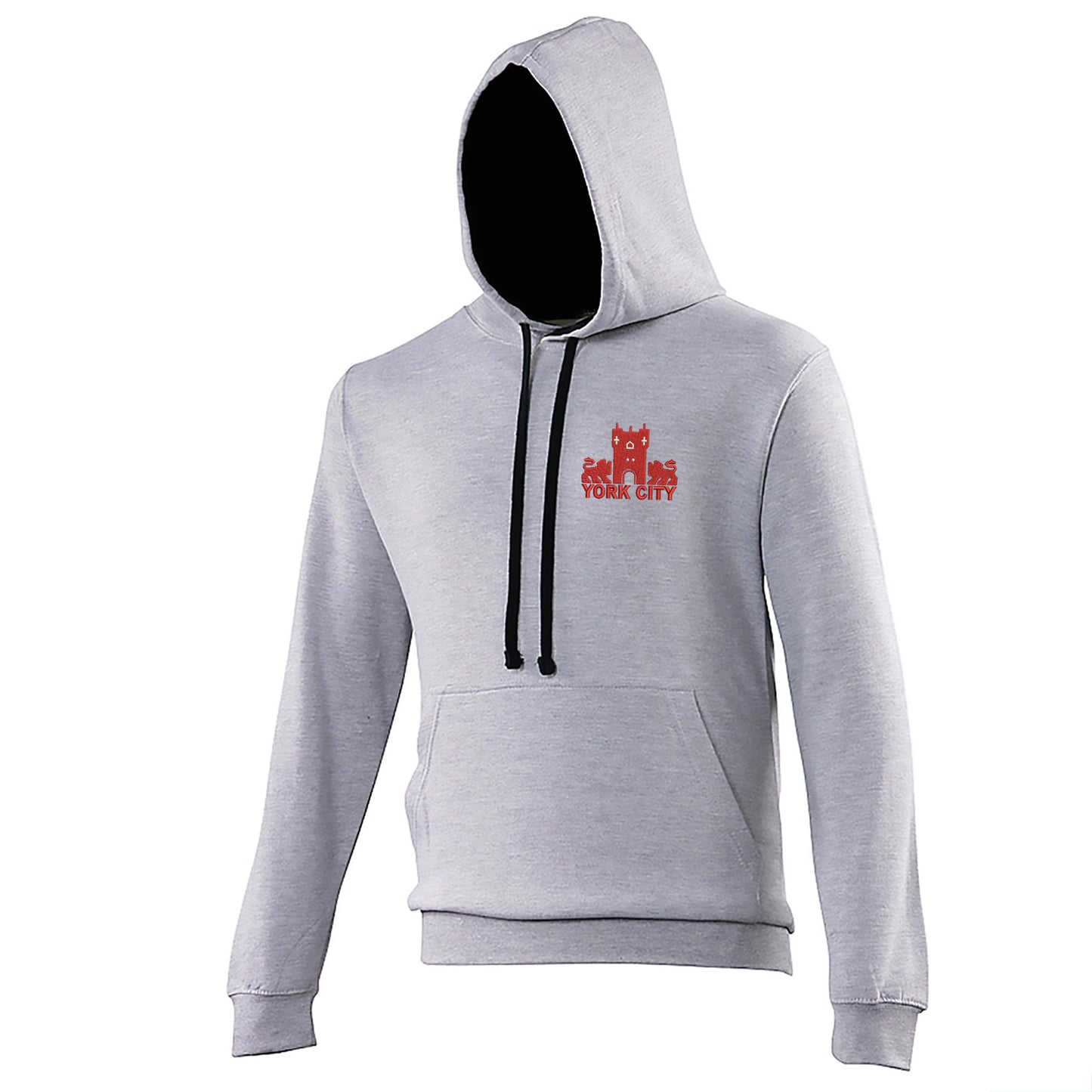 Retro York 1978 Embroidered Contrast Hoodie