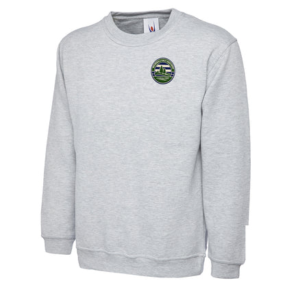 Retro Forest Green Rovers Sweatshirt 
