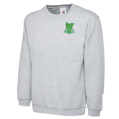 Retro Hibs 1900s Embroidered Classic Sweatshirt