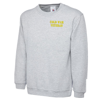 Cold War Veteran Embroidered Classic Sweatshirt