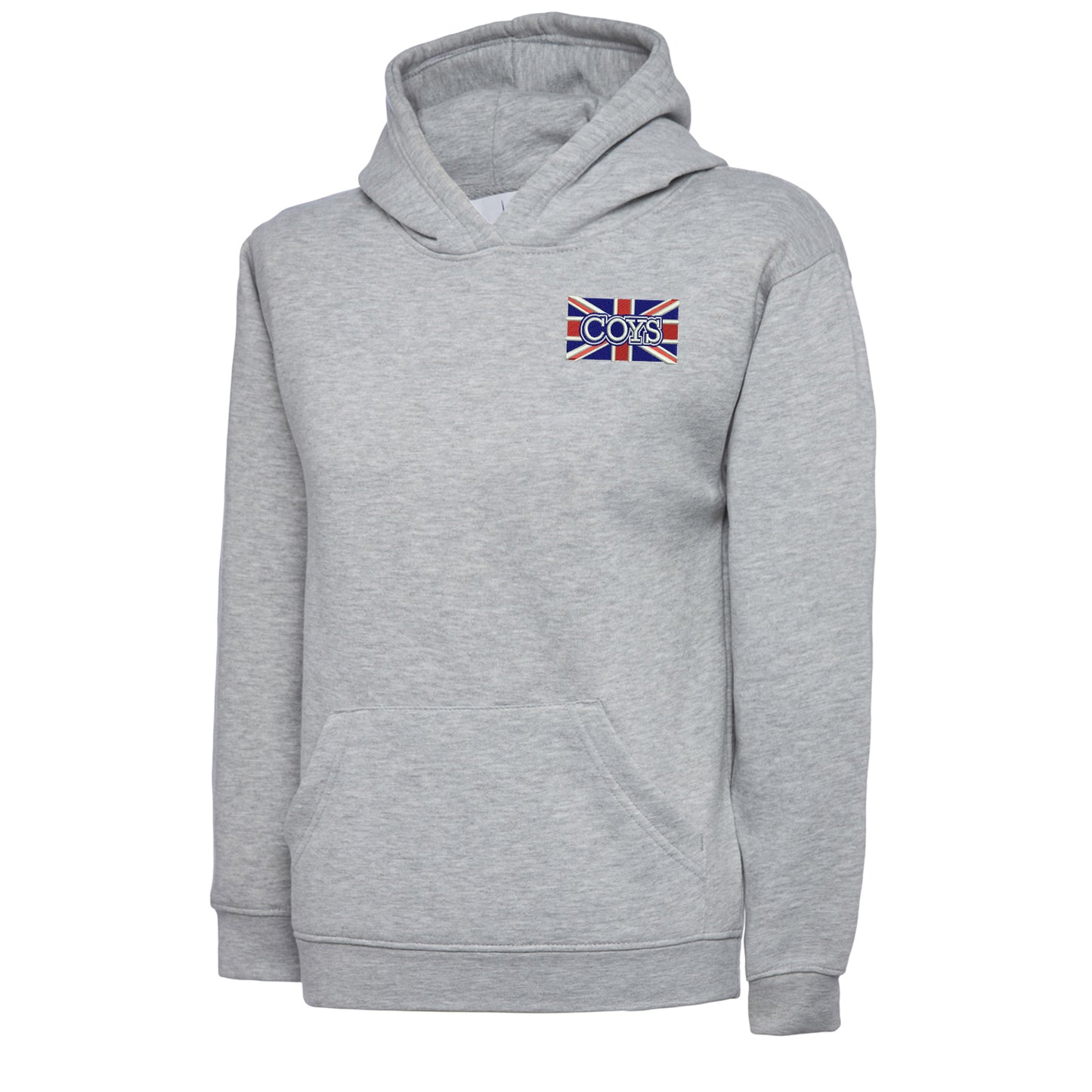 COYS Union Jack Embroidered Children's Hoodie