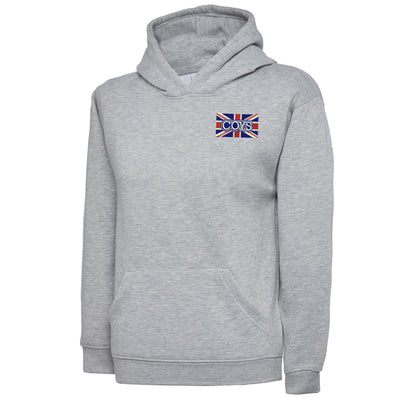 COYS Union Jack Embroidered Children's Hoodie