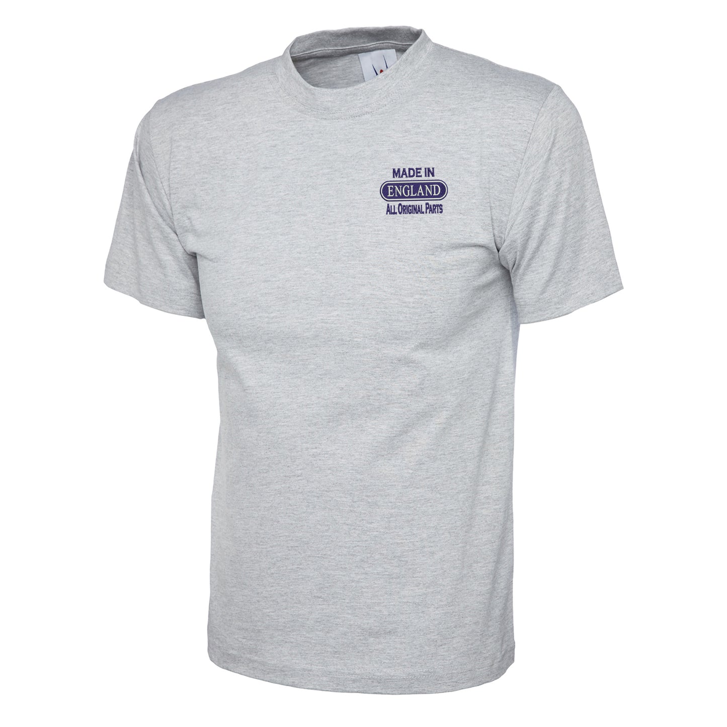 Made in England All Original Parts Embroidered Children's T-Shirt