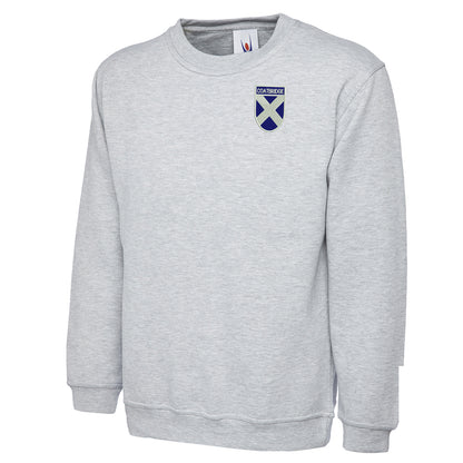 Coatbridge Flag of Scotland Shield Classic Sweatshirt