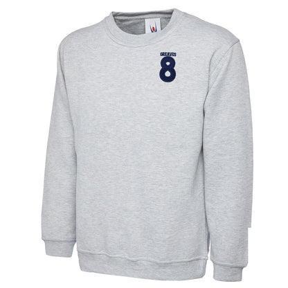 Greaves 8 Embroidered Classic Sweatshirt