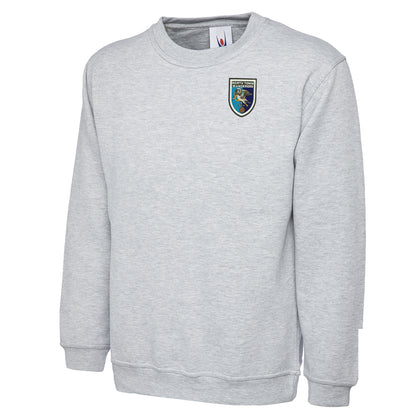 Retro North Town Wanderers Embroidered Classic Sweatshirt