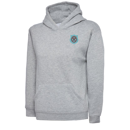 Retro West Ham 1923 Embroidered Children's Hoodie