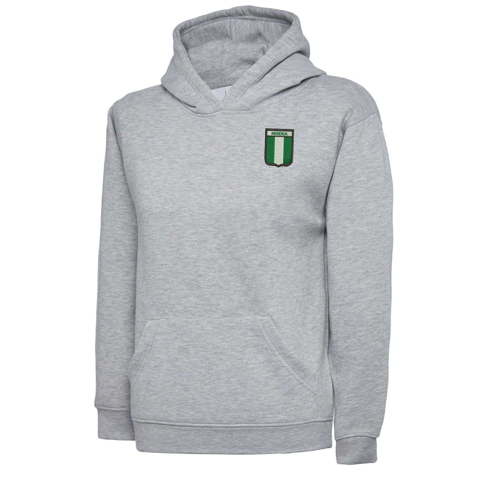 Flag of Nigeria Shield Hoodie