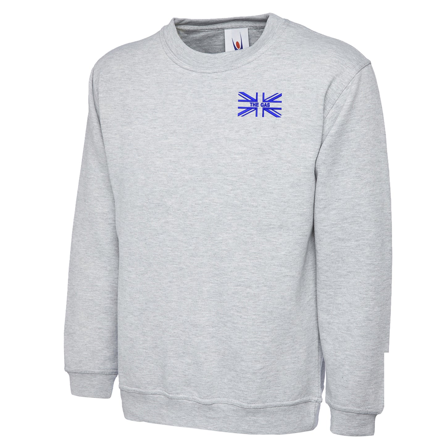 The Gas Union Jack Embroidered Classic Sweatshirt