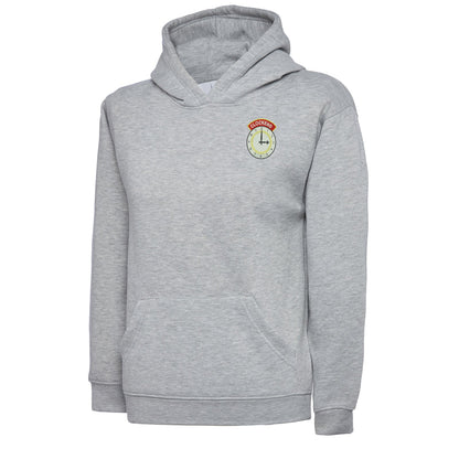 Clockend Embroidered Children's Hoodie