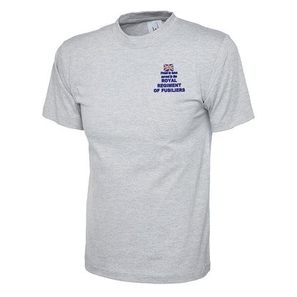 Proud to Have Served in The Royal Regiment of Fusiliers Embroidered Children's T-Shirt