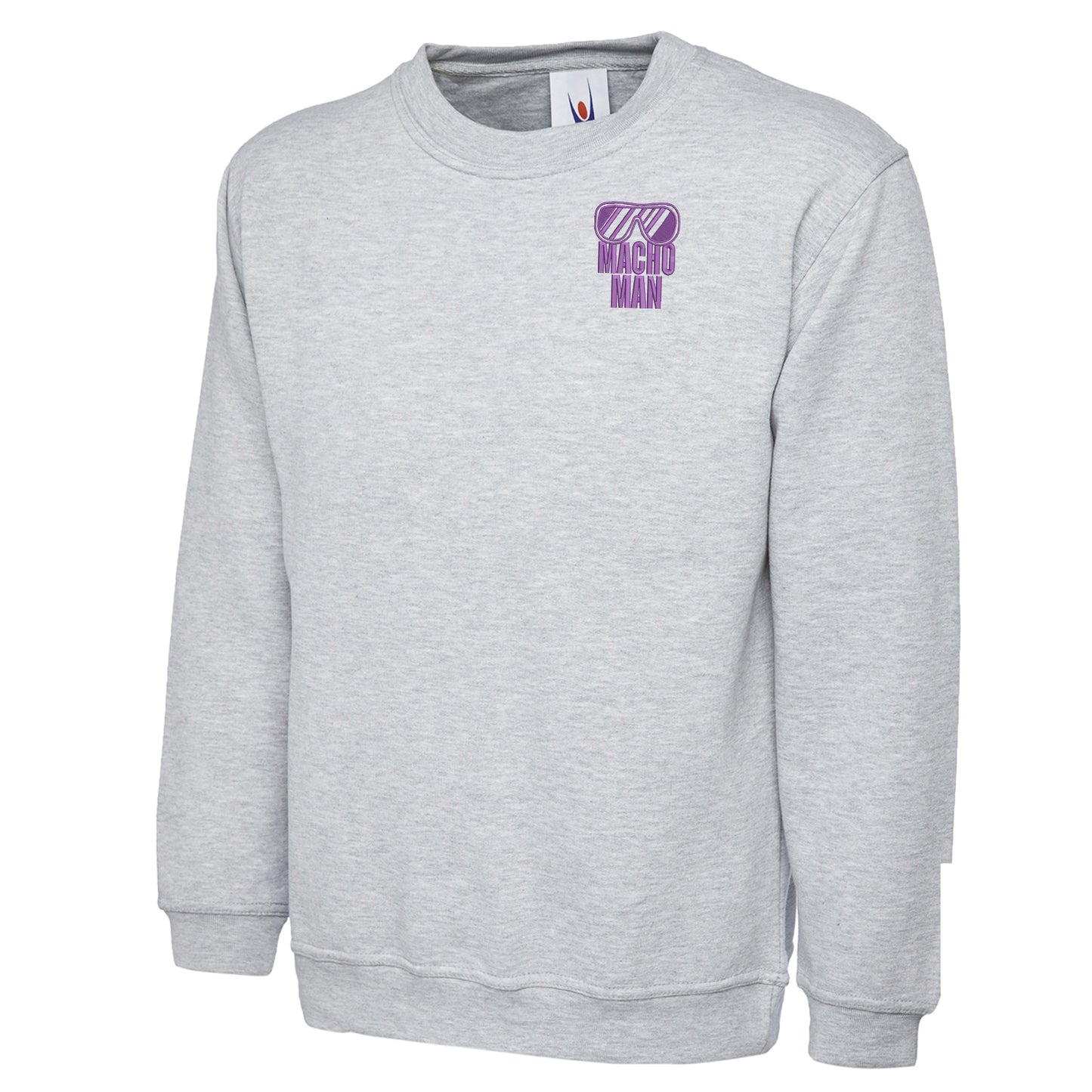 Macho Man Embroidered Classic Sweatshirt