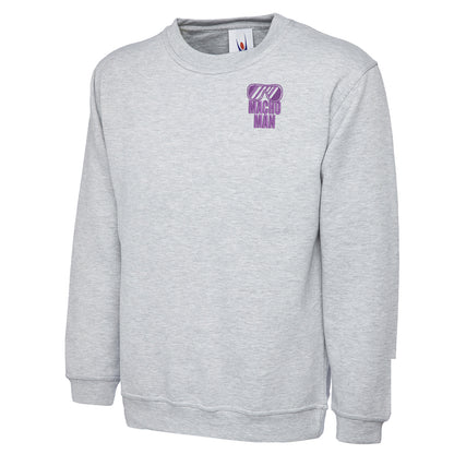 Macho Man Embroidered Classic Sweatshirt