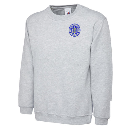 Retro Sheffield Wednesday League Cup Winners 1991 Embroidered Classic Sweatshirt
