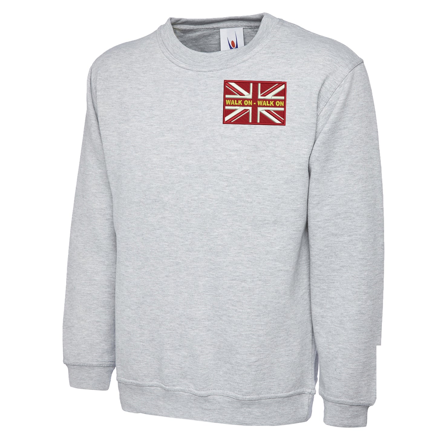 Walk On Walk On Coloured Union Jack Sweatshirt
