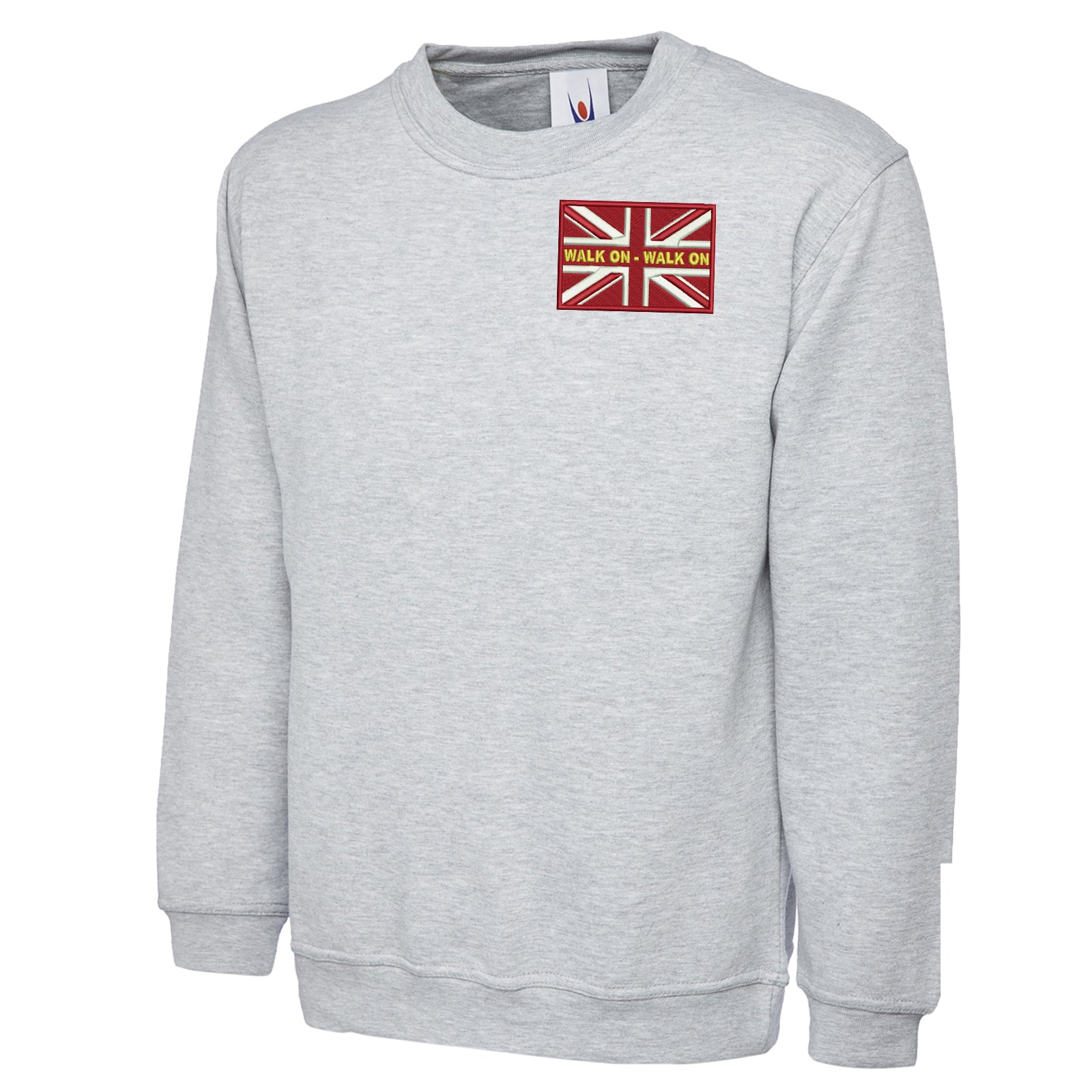 Walk On Walk On Coloured Union Jack Sweatshirt