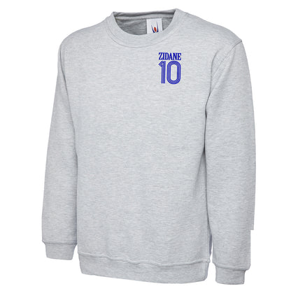Zinedine Zidane Sweatshirt Mens