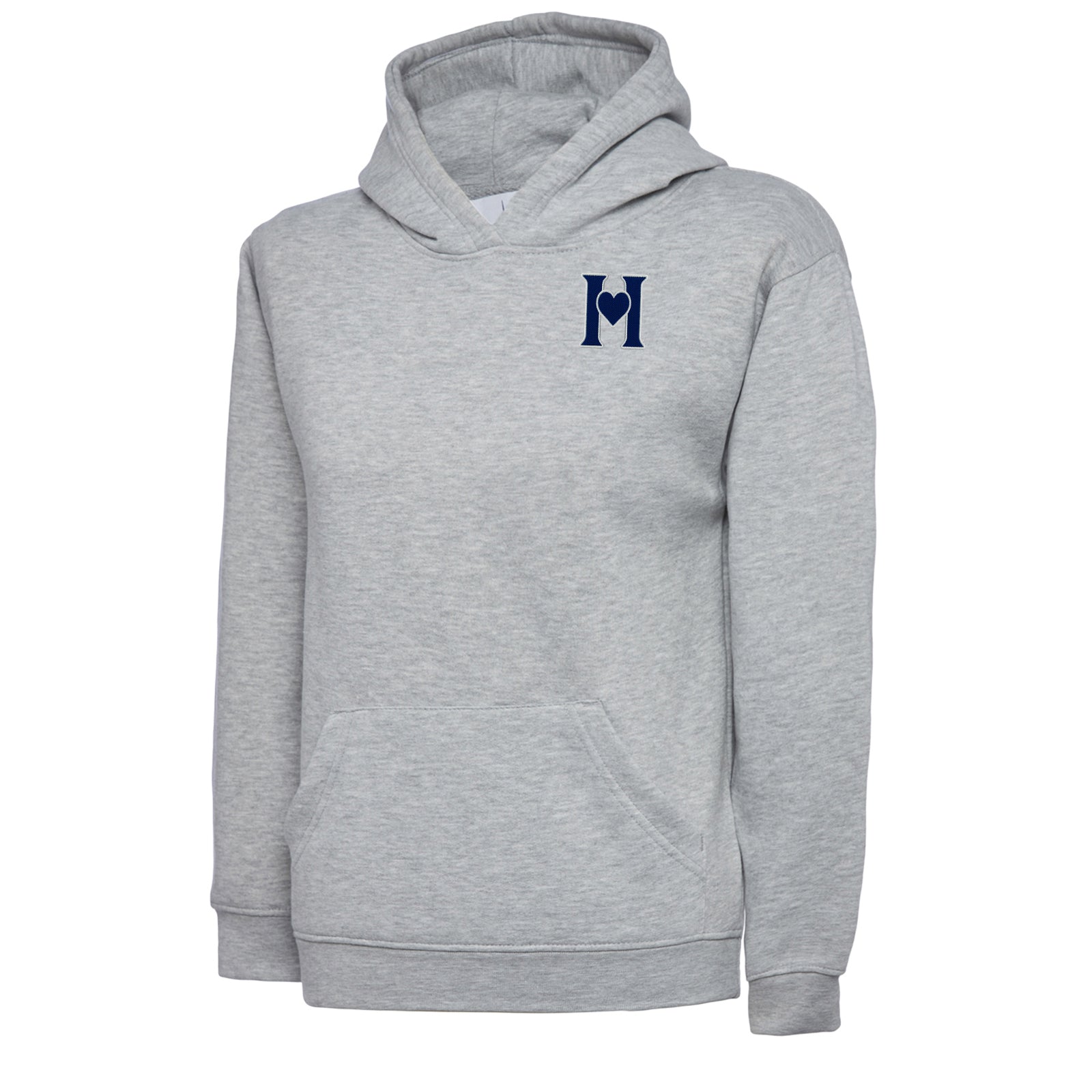 Children's Retro Old School Hearts Football Hoodie