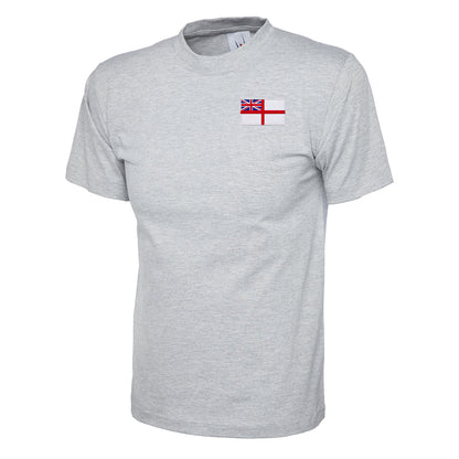 Childs Royal Navy White Ensign Flag Shirt