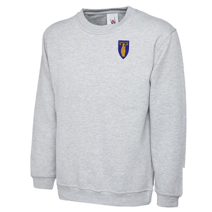 Retro Merthyr Tydfil Embroidered Classic Sweatshirt