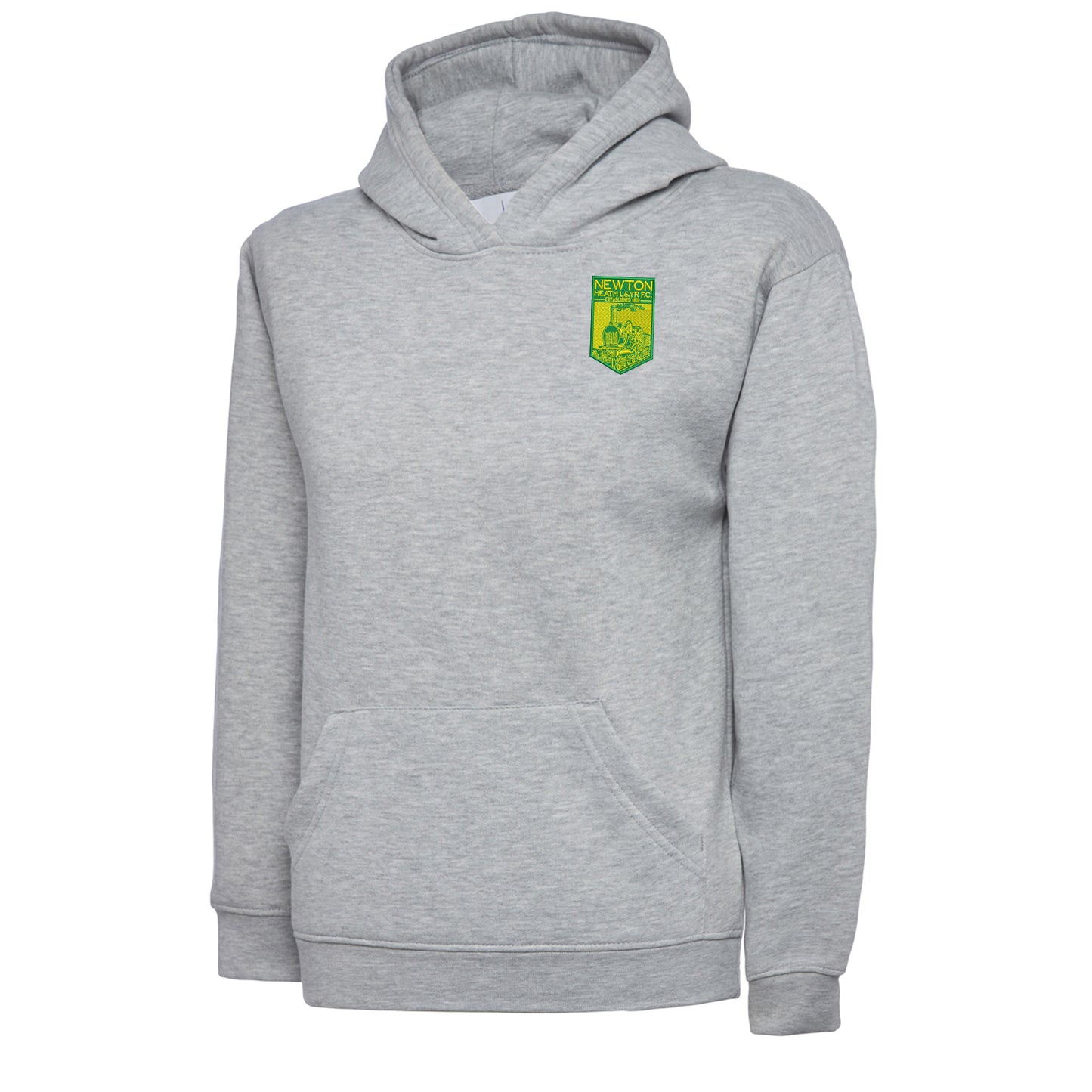 Retro Newton Heath LYR Embroidered Children's Hoodie