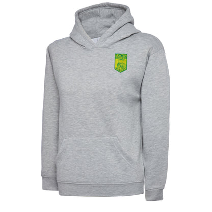 Retro Newton Heath LYR Embroidered Children's Hoodie