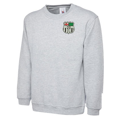 Retro Forest Green 1975 Embroidered Classic Sweatshirt