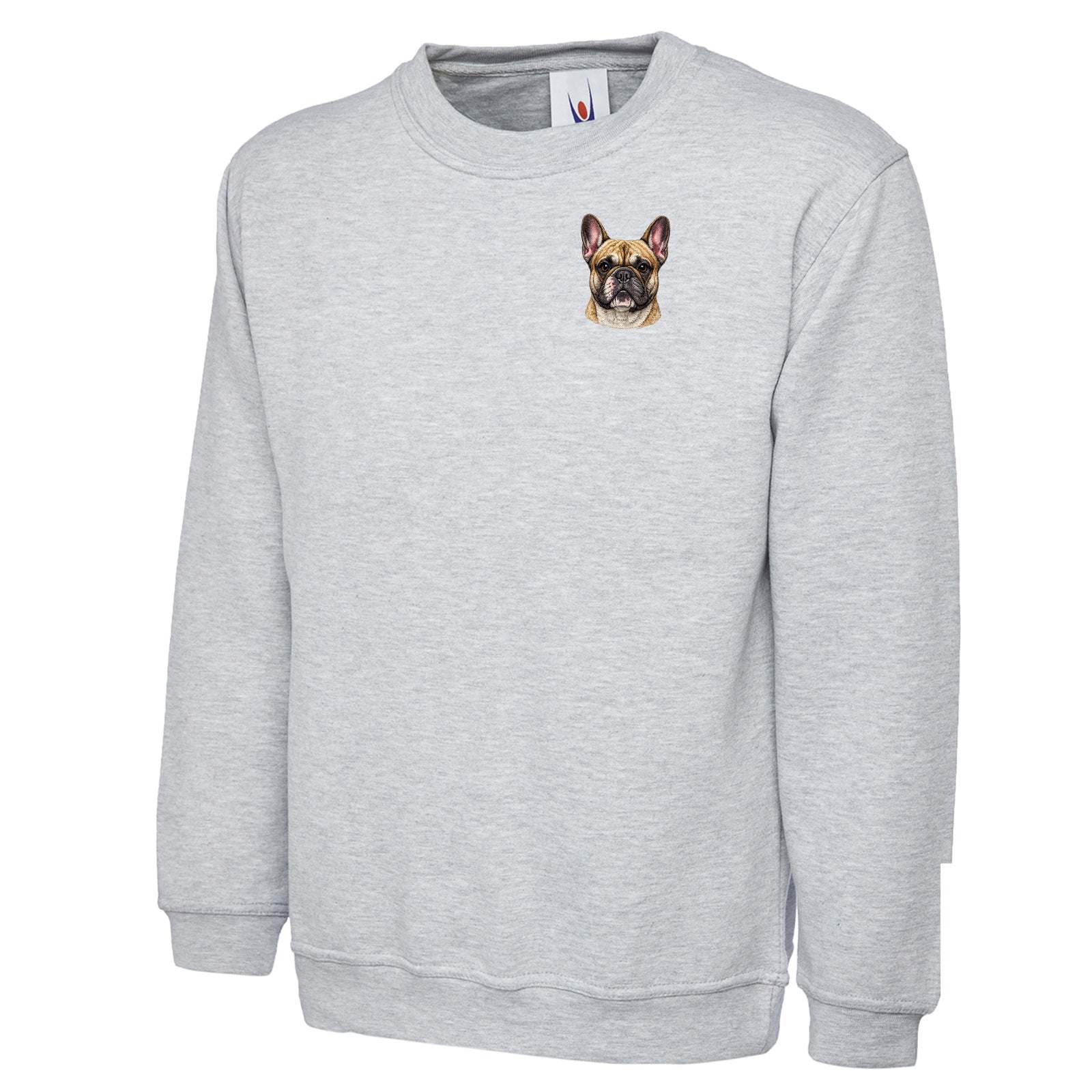 French Bulldog Dog Face Sweatshirt 