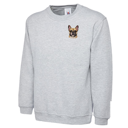 French Bulldog Dog Face Sweatshirt 